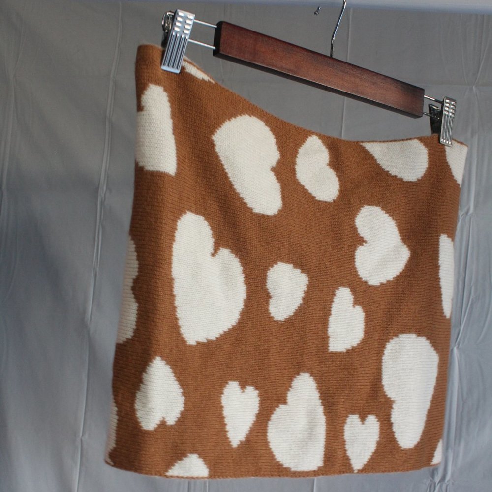 J Crew Heart Scarf
